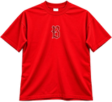 RED OCTOBER RHINESTONE GLOW SHIRT